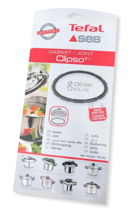 Joint autocuiseur Seb Clipso Essential, Essential Gourmet en 6 / 7