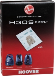 x5 sacs aspirateur HOOVER H30S PUREFILT - Microfibre