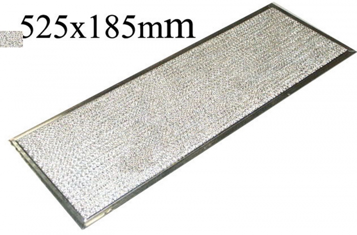 Filtre graisse metal 365x245 pour Hotte Sauter