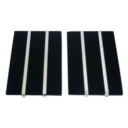 2 filtres charbon actif mousse hotte BRANDT SHG28XF14 2 filtres charbon actif mousse hotte BRANDT SHG28XF14