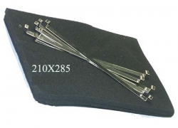 Lot de 3 filtres hotte BRANDT DHD519WE1 Lot de 3 filtres hotte BRANDT DHD519WE1