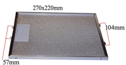 Filtre metallique hotte WHIRLPOOL AKR989WH