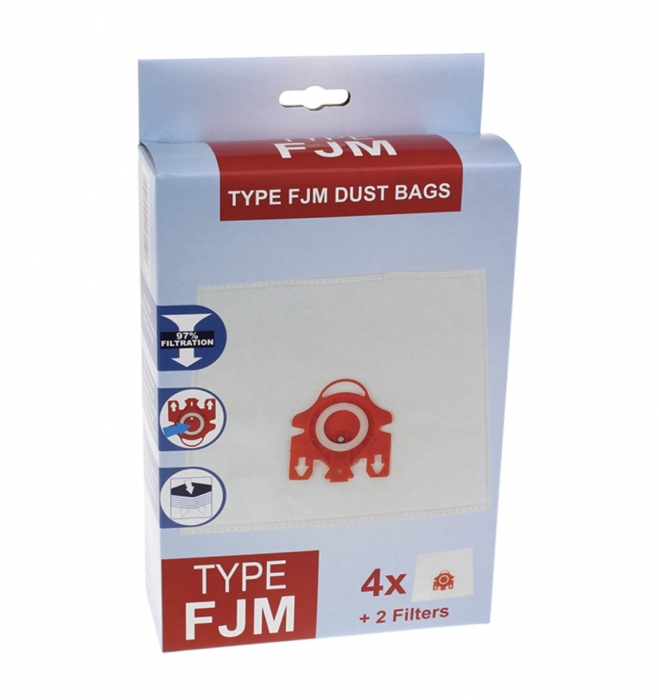 4 Sac aspirateur HyClean FJM aspirateur Miele COMPACT C2 ECOLINE PLUS