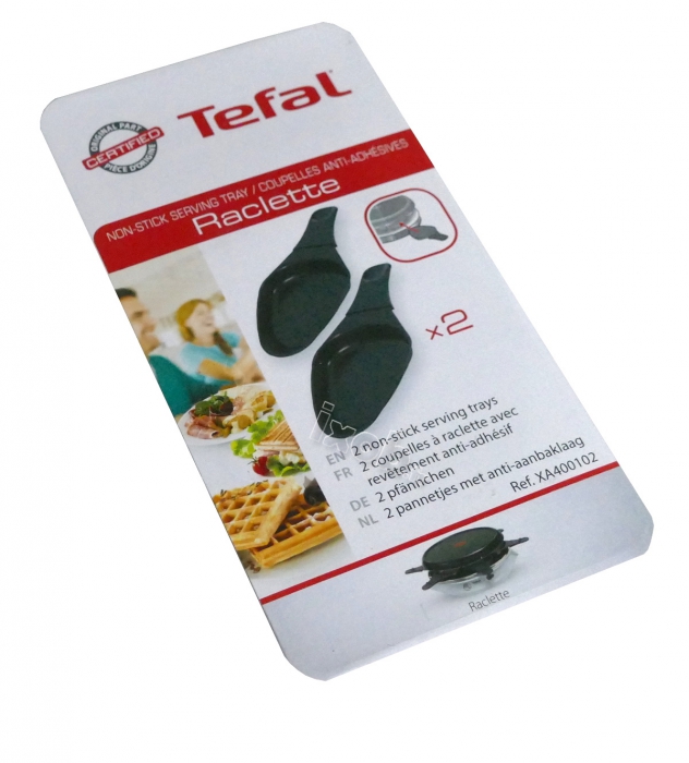 2 coupelles ovale TEFAL 7821422 - APPAREIL RACLETTE JOUR DE FETE TYPE 825 SERIE 1