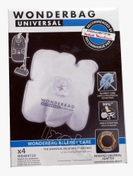 4 sacs wonderbag Allergy Care aspirateur MOULINEX MO524401 - COMPACTEO ERGO 2000W