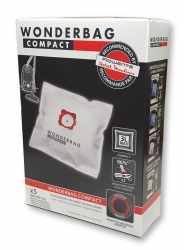 5 sacs aspirateur wonderbag COMPACT