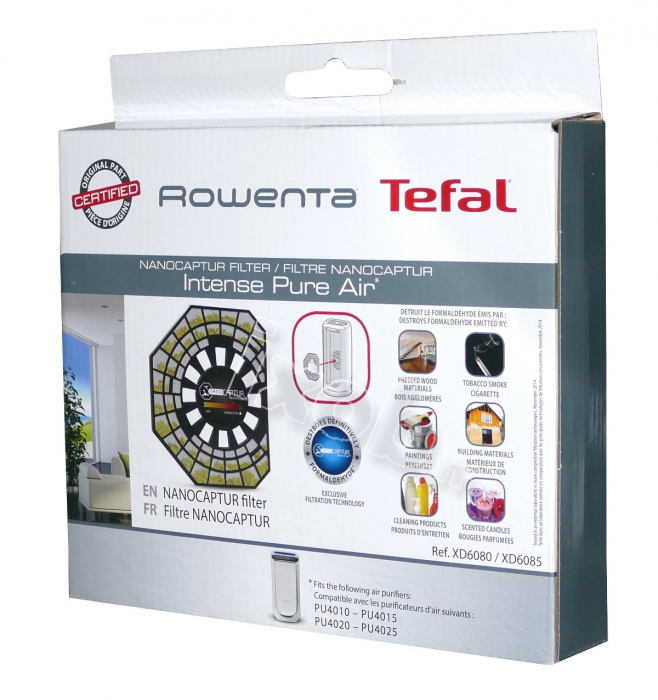 Filtre nanocaptur purificateur d'air ROWENTA PU4020 - INTENSE PURE AIR II