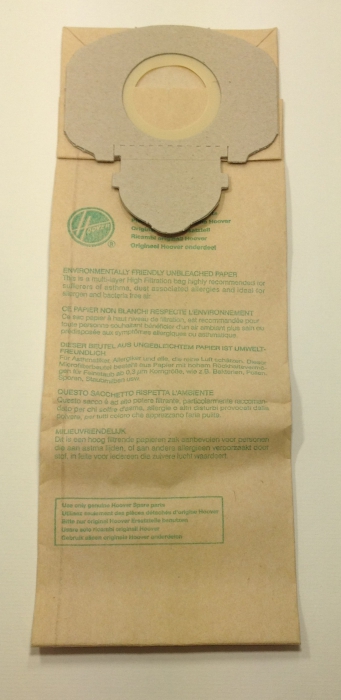 Lot de 5 sacs aspirateur HOOVER S555E