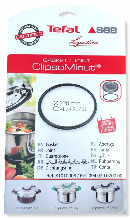 Joint autocuiseur SEB CLIPSOMINUT PERFECT 4.5L