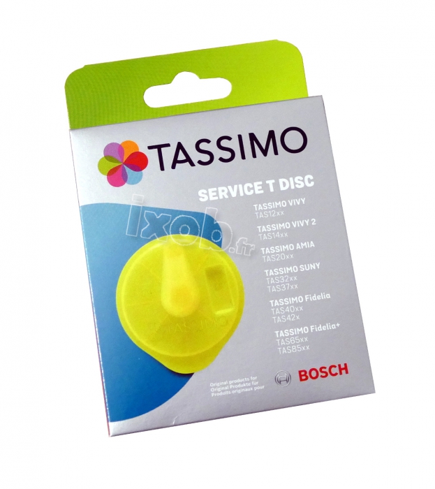 Disque de nettoyage T-DISC cafetiere BOSCH TASSIMO - TAS2001CH/02