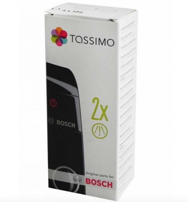 Détartrant 2 pack de 2 tablettes BOSCH TASSIMO