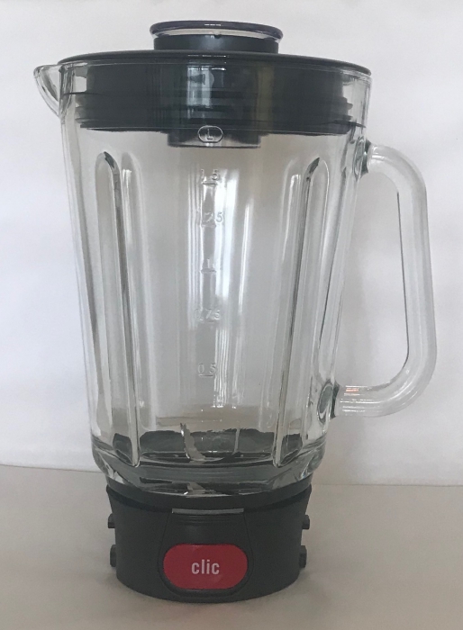 Bol blender verre complet MOULINEX LM233A32/870 - FACICLIC MAXI Bol blender verre complet MOULINEX LM233A32/870 - FACICLIC MAXI