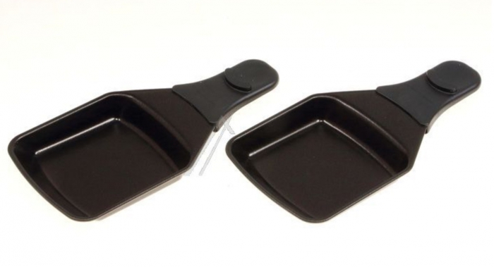 X2 coupelles carrées raclette TEFAL RE48101211 - AMBIANCE TYPE 1381 SERIE 1
