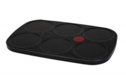 Plaque cr&ecirc;pi&egrave;res 6 cr&ecirc;pes TEFAL PY60461211B - DUAL SUCCES