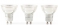 3 ampoules LED GU10 - 4.6W - 2700K