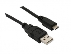 Cable charge noir 1m micro-USB HTC CHACHA