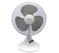 Ventilateur de table 40cm - 45W - Blanc