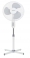 Ventilateur 40cm sur pied 1m20 - Blanc