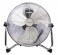 Ventilateur chromé sur sol 40cm - 100W