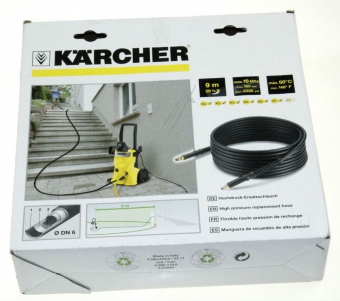 Rallonge 9m tuyau KARCHER K4