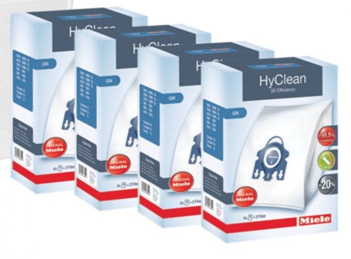 16 sacs GN Hyclean aspirateur MIELE COMPLETE C3 CAT DOG POWERLINE