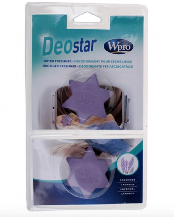 2 étoiles parfumées pour sèche-linge.