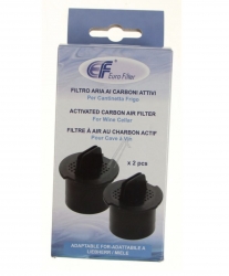 2 filtres charbon WTPES 597220 A / B / C / D Liebherr cave a vin