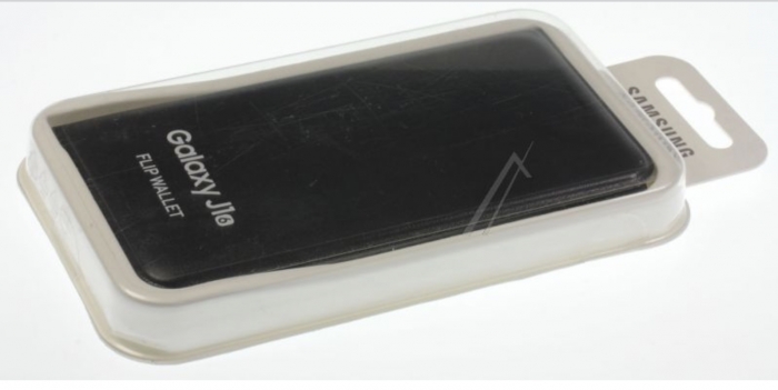 Etui portefeuille noir SAMSUNG GALAXY J1 - SM-J120FN smartphone