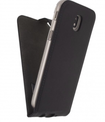 Etui vertical noir SAMSUNG GALAXY J3 PRO 2017 - SM-J330F smartphone