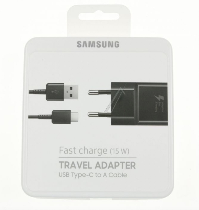 Chargeur rapide usb-c noir SAMSUNG GALAXY S9 - SM-G960F smartphone