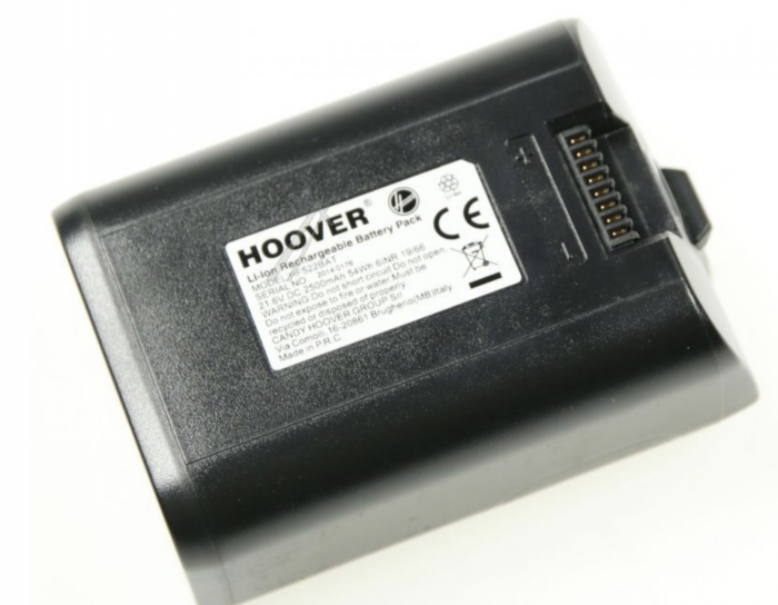Batterie Lithium B011 HF522BAT 21.6V - Remplacement Pour Aspirateur Hoover H-Free 500 - Autonomie Longue, Sécurité Intégrée