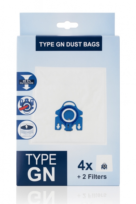 4 sacs aspirateur MIELE COMPLETE C3 ELECTRO ECOLINE - Microfibre