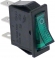 Interrupteur unipolaire vert 16a 250v Universelle BOUTON -