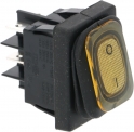 Interrupteur bipolaire jaune 16a 250v -
