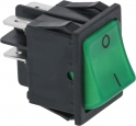 Interrupteur bipolaire vert 16a 250v -