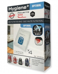 4 sacs hygiene+ aspirateur ROWENTA RO6864EA410 - X-TREM POWER