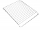 Grille 34x44.6cm WHIRLPOOL AKP212/IX four