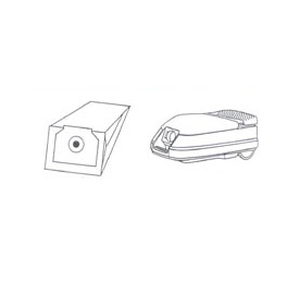 x5 sacs aspirateur PROGRESS P 40 - P 41