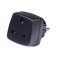 Adaptateur de voyage Royaume-Uni vers France / Europe