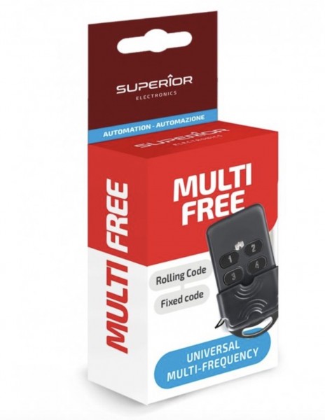 T&eacute;l&eacute;commande universelle Multi-Fix 4 canaux 433,92 MHz