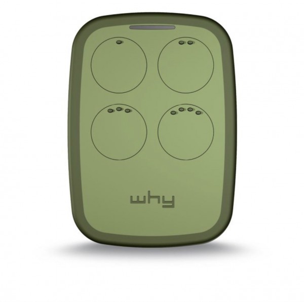 T&eacute;l&eacute;commande universelle WHY EVO NOA 4 canaux olive verte