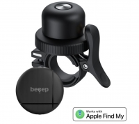 BEEEP BeTag Find My noir APPLE & sonnette v&eacute;lo