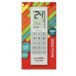 T&eacute;l&eacute;commande universelle pour climatiseur AirCo 5000