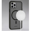 Coque hybride MagSafe noire compatible iPhone 15