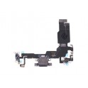 Platine port de charge noire compatible iPhone 15
