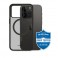 Coque hybride MagSafe noire compatible iPhone 15 Pro