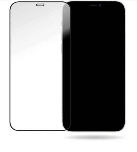 PRO TECTION ECRAN - BORD NOIR - Apple iPhone 12 Pro