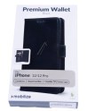 PREMIUM ETUI PORTEFEUILLE Apple iPhone 12 Pro ,NOIR