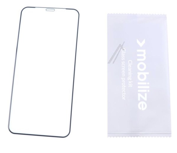 MOBILIZE PROTECTION ECRAN - BORD NOIR - Apple iPhone XS
