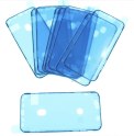 LOT DE 10 BANDES ADHÉSIVES ECRAN iPhone XR NOIR